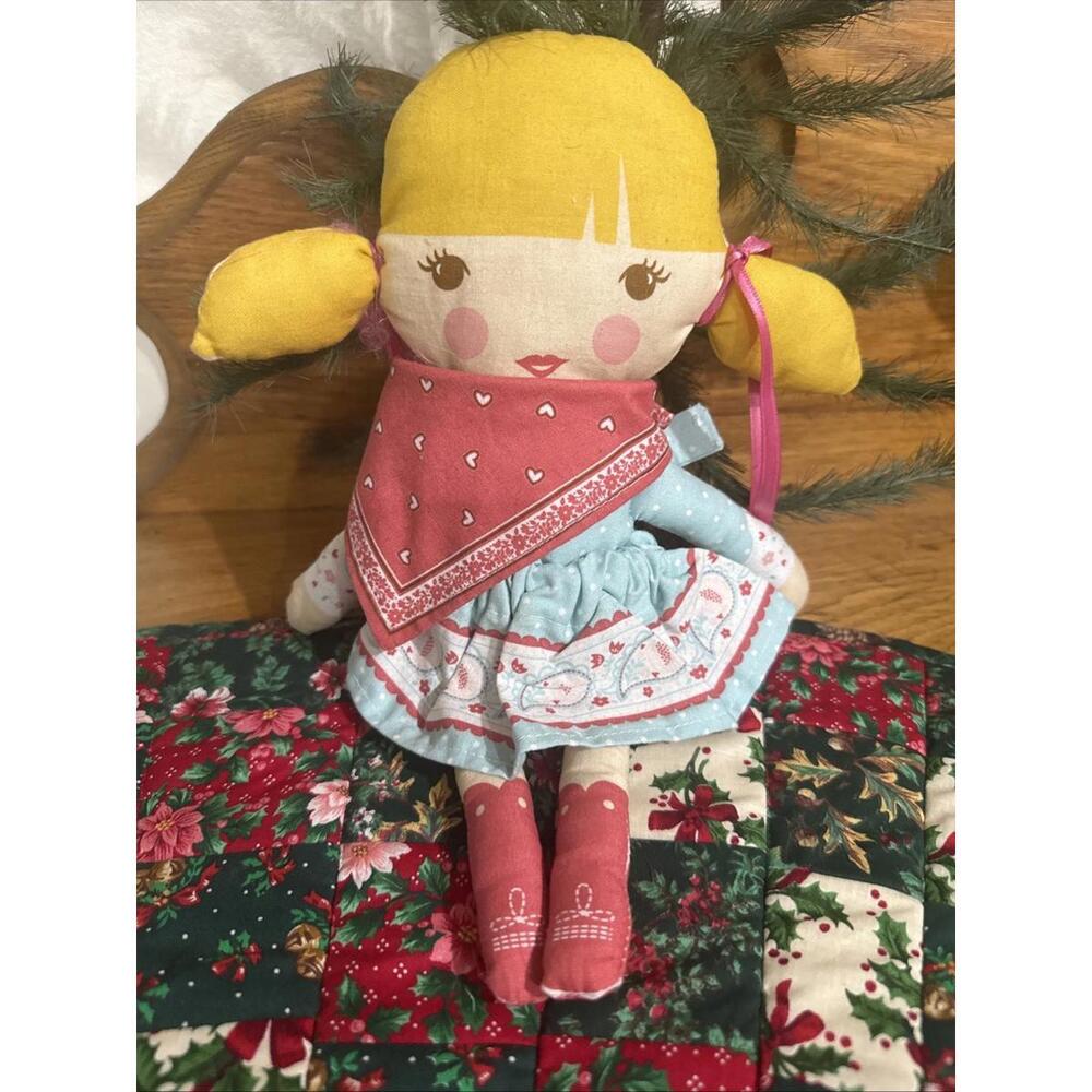 Moda Howdy Lil Lady Pillow Doll Baby Cowgirl With Bandana Complete Sew Projec